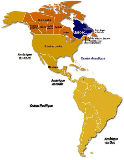 Quebec map ganjico