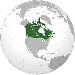 canada map