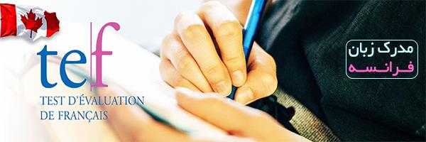 مدرک زبان فرانسه