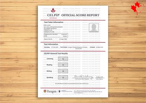  آزمون celpip در ایران